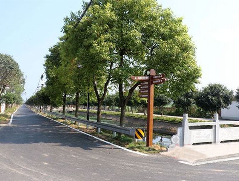 张沟镇新河村路面硬化工程